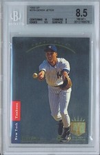 1993 SP DEREK JETER #279  FOIL ROOKIE RC BGS NM-MT + 8.5 10 Pristine/ 9.5 SUBS 