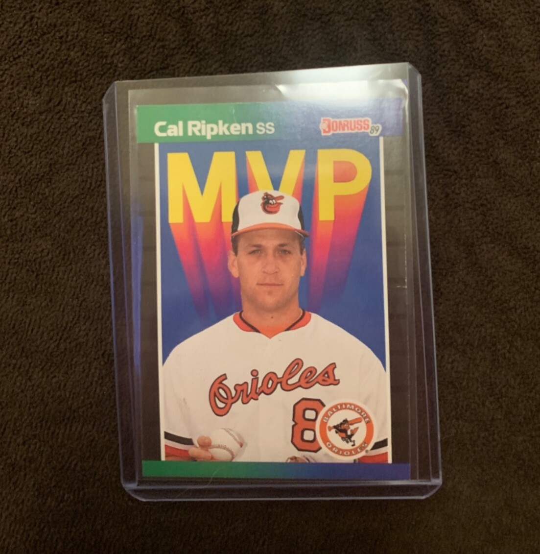 DOUBLE ERROR Only 1 1989 CAL RIPKEN JR MVP DONRUSS 