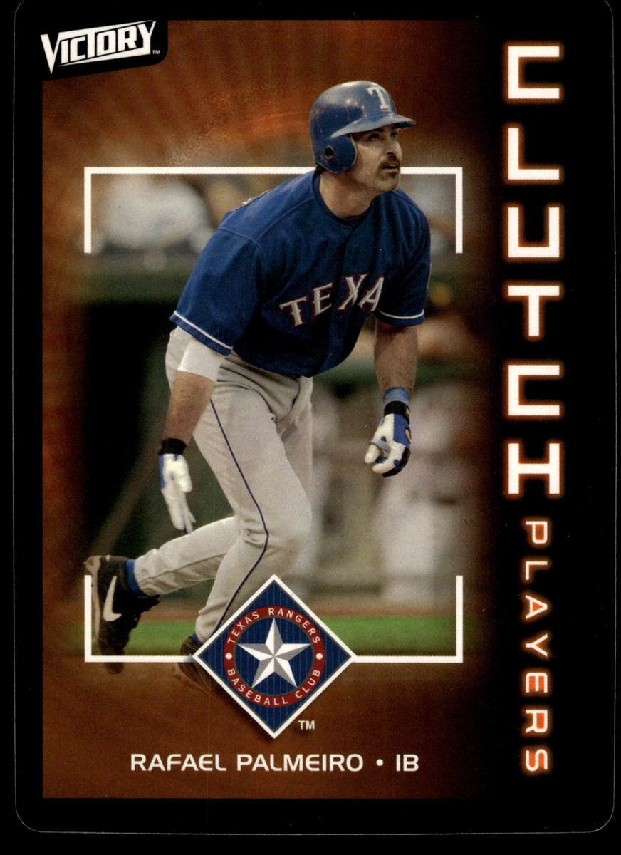 メジャーリーグ　カード　Rafael Palmeiro 2003 Upper Deck Victory Rafael Palmeiro #145 Texas Rangers