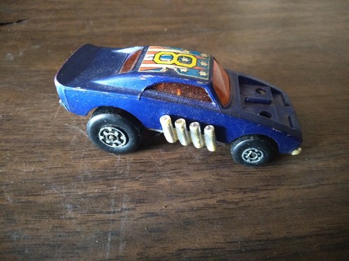 PEYED PIPER CAR, SONIC PURPLE 1:64 SCALE NEW REPRODUCED BOX MATCHBOX SUPERFAST - Picture 2 of 2