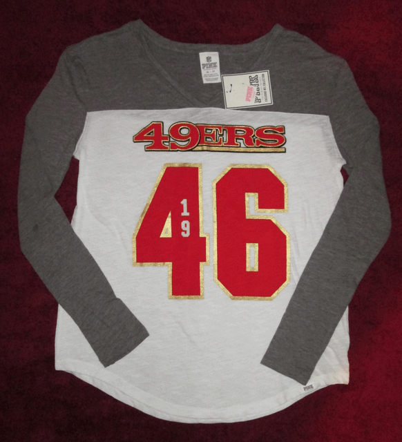 pink 49ers shirt