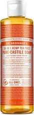 Dr. Bronner's Organic 18 in 1 Hemp Tea Tree Pure-Castile Liquid Soap 8 fl oz