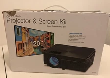 Memorex All-in-One Projector & Screen Kit MPJ302VP Bluetooth