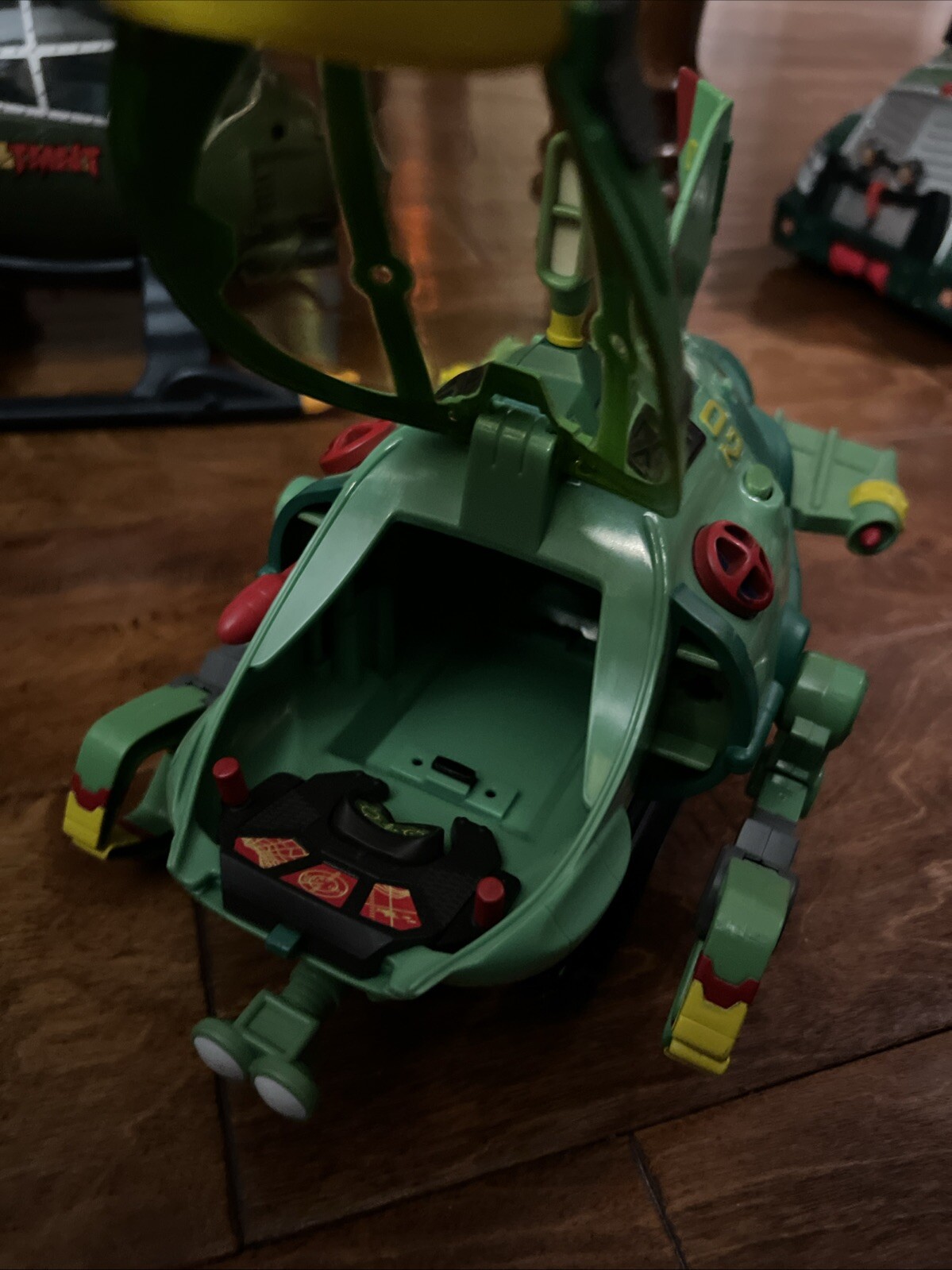 Teenage Mutant Ninja Turtles TMNT Shell Submarine Playmates Mirage 2003 Toy