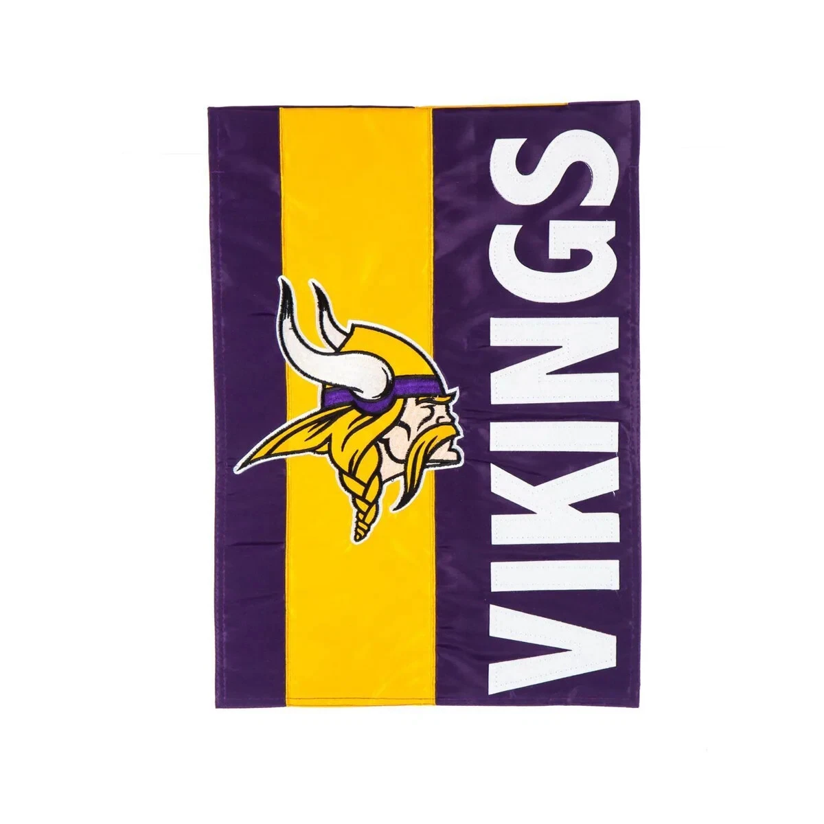 Minnesota Vikings football 12.5" x 18' Embellish Garden Flag
