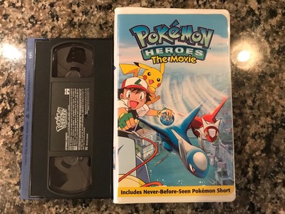 Pokemon Heroes The Movie Vhs Ebay