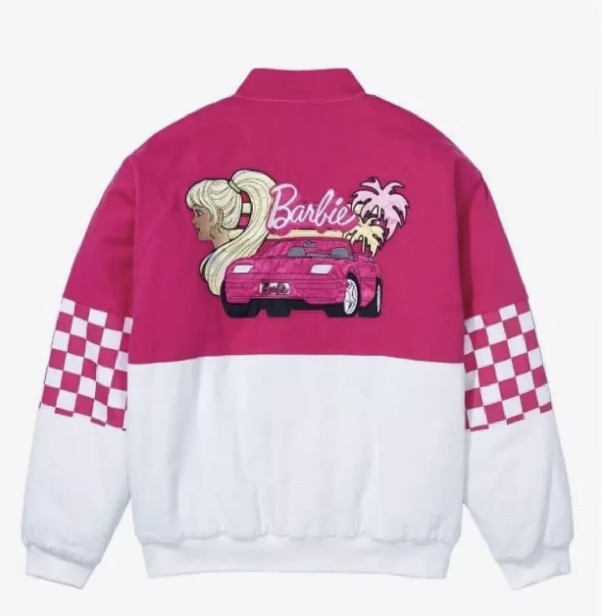 Barbie Checkered Racing Jacket BoxLunch Exclusive NEW WITH TAG XL