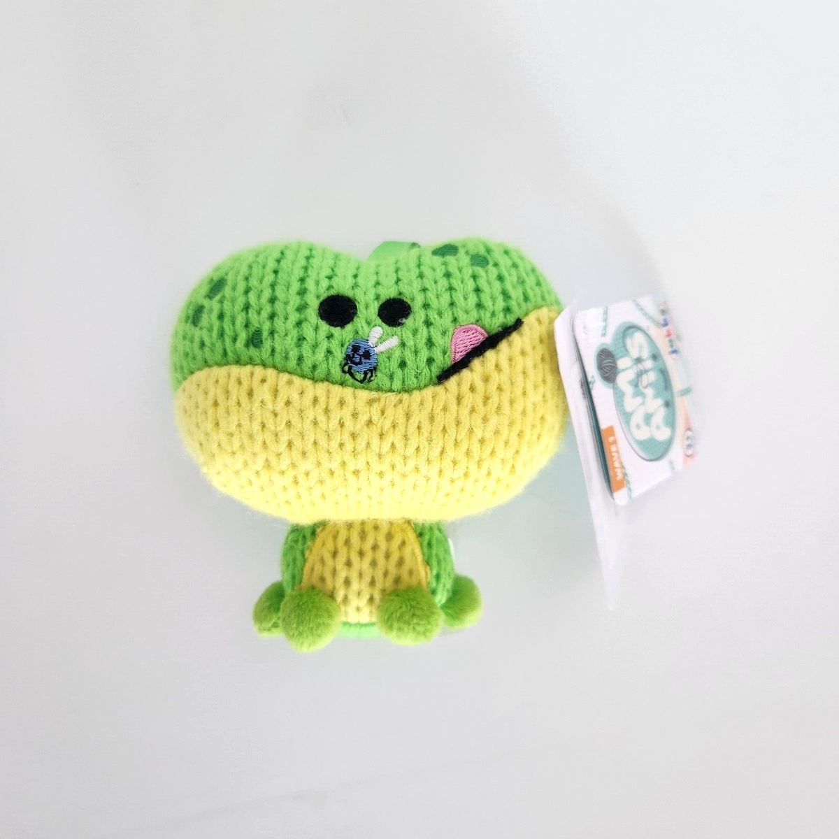 Crochet Pickle The Frog 4” Plush Ami Amis Jakks Pacific Wave 1