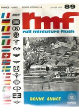 RMF N° 89 MODALITE D'ALIM : SYSTEME 2 RAILS / DECORS INTERCHANGEABLE / RAME BUDD