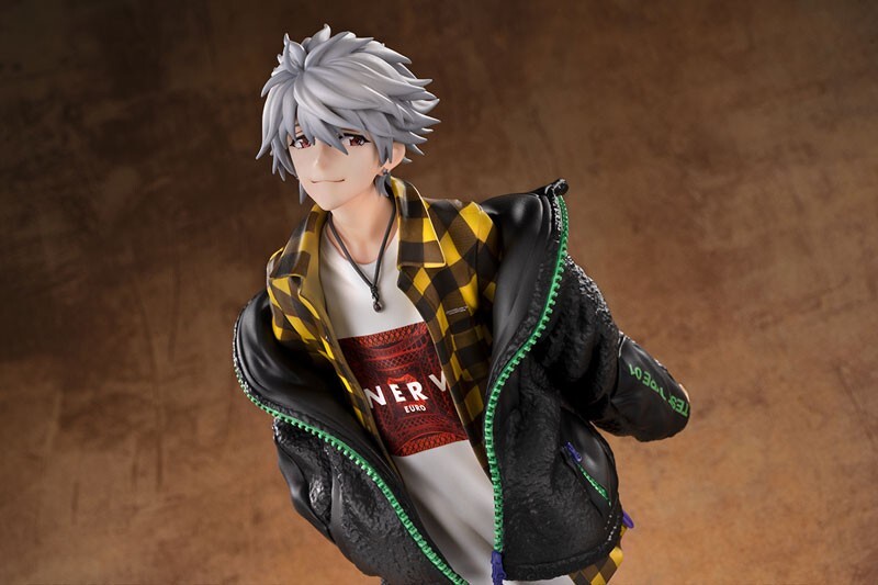 EVANGELION BOA RIDERS JACKET （KAWORU） EVANGELION BOA RIDERS JACKET (GRAY×NAVY(KAWORU))(L GRAY×NAVY