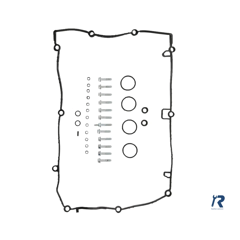 Cubierta de válvula de aluminio con junta + tapa de aceite 11127646552 para Mini Cooper S 2011-2016 Foto 2 de 4