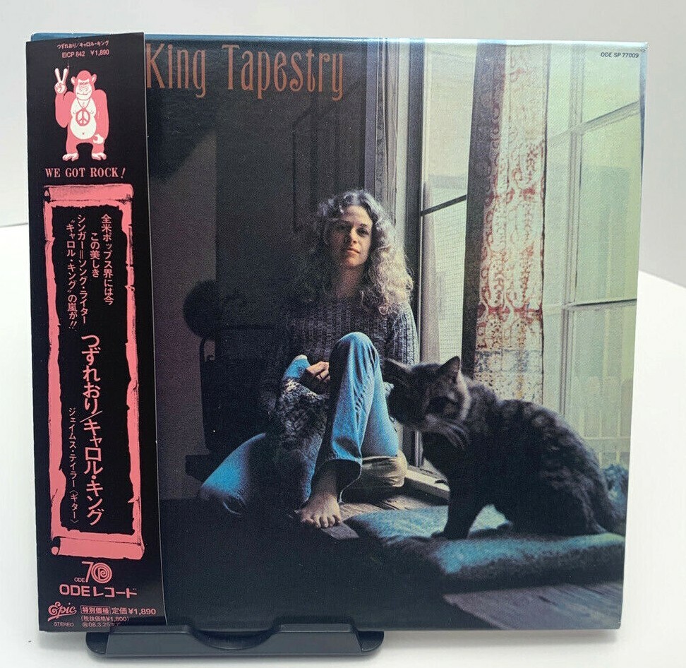 Carole King/Tapestry  Music JAPAN MINI-LP CD OBI  James Taylor  limited edtion