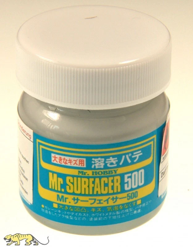 MR. HOBBY / GUNZE SANGYO Mr. Surfacer 500 Grundierung / Spachtel - Gunze SF285 / SF-285 - 40ml