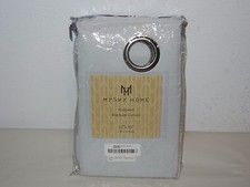 MYSKY HOME GROMMET BLACKOUT CURTAIN 52" X 95" 1 PANEL OFF WHITE