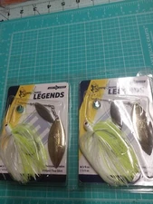 Jimmy Houston Legends Spinnerbaits 3/8 Oz Nip Lot Of 2  Luck E Strike