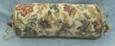 NEW Corded Pillow made w Ralph Lauren High Gate Burgundy Green Floral Fabric