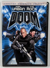 Doom Edition 2005 Unrated Extended Edition DVD Dwayne "The Rock" Johnson