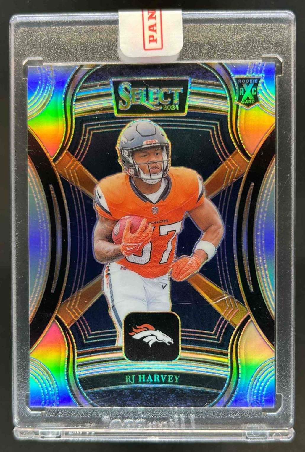 2024 Select RJ Harvey 2025 XRC Rookie #510 Broncos