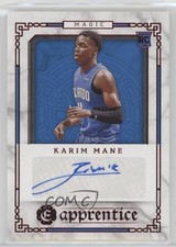 2020 Panini Chronicles Excalibur Apprentice Signatures Red Karim Mane Auto 6o3