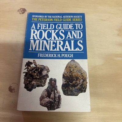 VTG A Field Guide To Rocks And Minerals | Hardcover | Frederick H. Pough | 1976