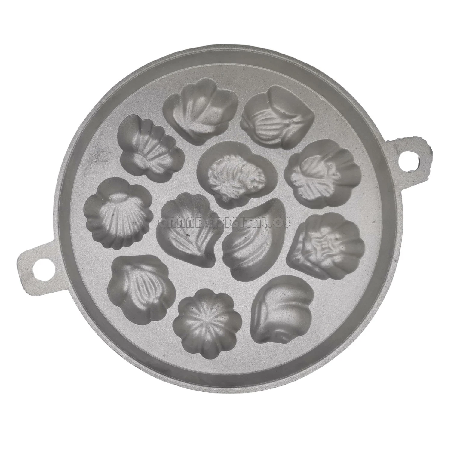 Homemade Madeleine Cookies Kuih Bahulu Mold Aluminum Pans Cornbread Turks Head