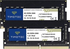 16GB KIT 2x8GB DDR4 2666MHz DDR4-2666 PC4-21300 PC4-2666V Non-ECC Unbuffere