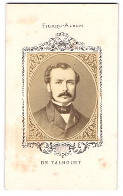 Fotografie Portrait De Talhouet, Figaro-Album 