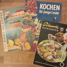 3 DDR REZEPT-HEFTE Kochen Küche Essen Verlag für die Frau Kochrezepte frühe DDR