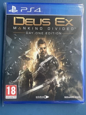 Deus Ex Mankind Divided Day One Edition Sony Playstation 4 Sehr gut Ovp Cib