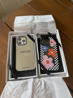 2x Handyhülle iPhone 13 Pro Case Casetify Spiegel Blumen 2 Stück