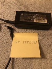 *FREEPOST * HP PPP009A AC Power Adapter Charger Black 19.5-V 1.7A 65W Laptop Etc
