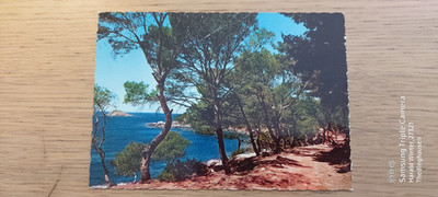 Postkarte Chemin du Bord de Mer Cote d Azur ungel_