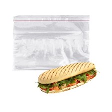 Lip and Tape Resealable Bags, Clear 14 x 7 3 LP, 1.25mil Thick, Pack of 1000