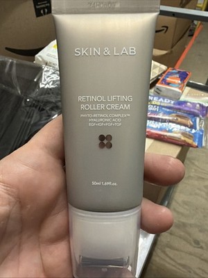SKIN&LAB Retinol Lifting Roller Cream with Massage applicator,  1.69 fl. oz.