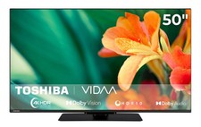 Toshiba TV 50 pollici Smart TV VIDAA 4K UHD TV HDR Dolby Vision triplo sintonizzatore