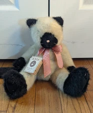 Boyds Bears Purrsnicitty Snottkat Cat Retired Tags 11" Jointed Plush