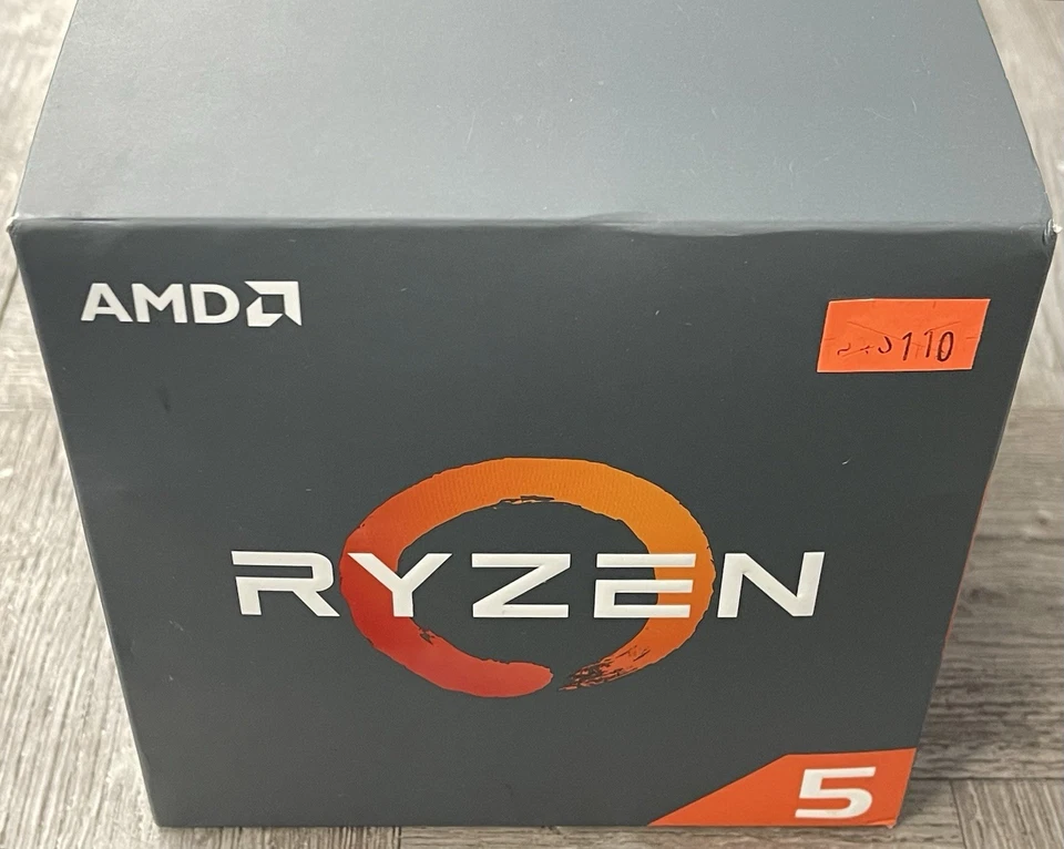 AMD Ryzen 5 1600 65W AM4 - 3.60GHz Hexa-Core (YD1600BBAFBOX) Processor CPU (NEW) - Image 2 of 4