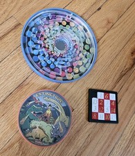 Lot Of 3 Schylling Puzzles Puzzle Game BB Tin Fun Size Skill Dinosaur Maze Toys