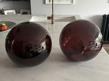 Beautiful globe glass table lamps