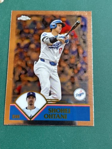 2024 Topps Chrome #40 Shohei Ohtani Baseball Card /A258
