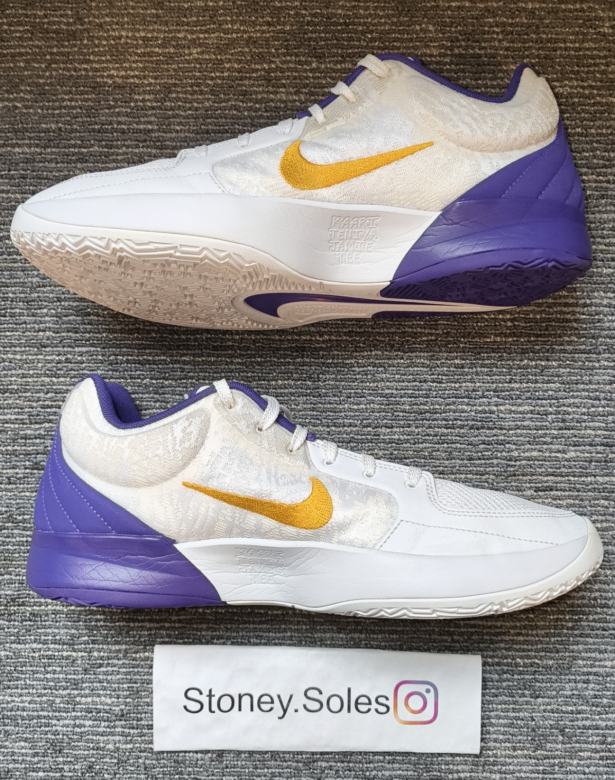 CLEAN Nike JA 2 LSU PE Size 12 Rep Box thumbnail 3