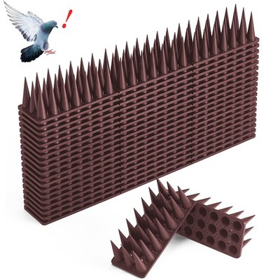 CIIC Bird Spikes, 20 Pack Pigeon Squirrel Raccoon Cat Deterrent Spike Outside...