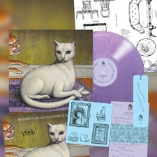 PRESALE Mitski SIGNED Nothing  s About to Happen to Me Deluxe Lilac Vinyl LP LTD