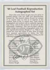 1997 Leaf Reproduction Auto Checklist Checklist Auto