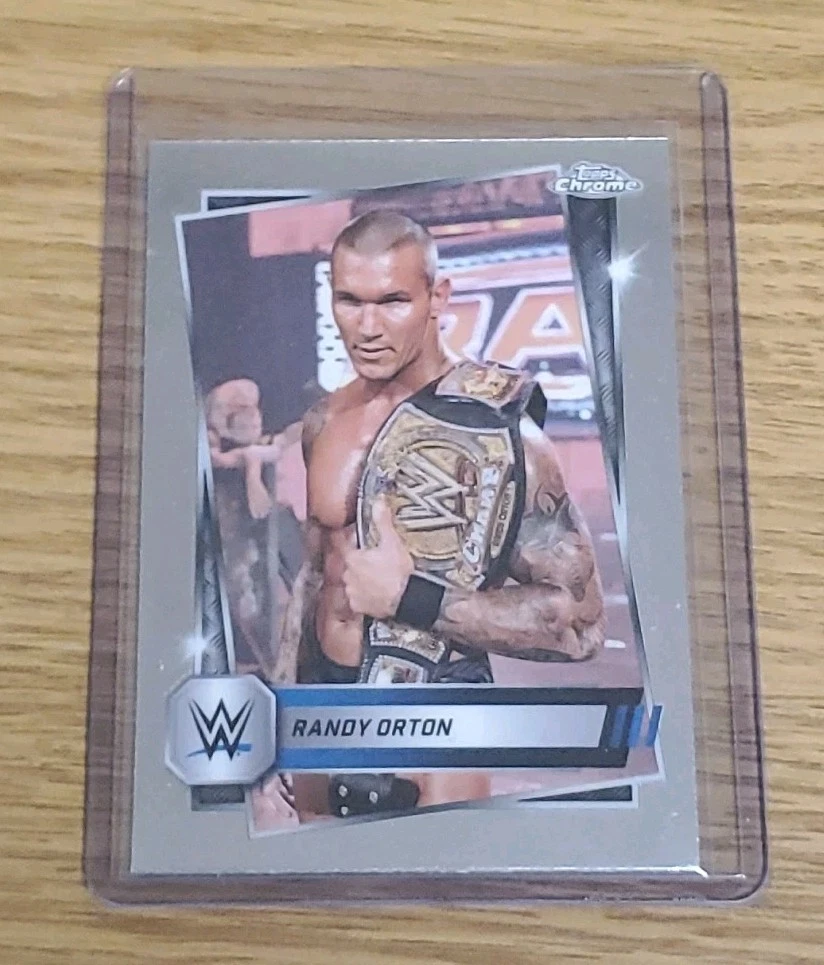 2025 Topps Chrome WWE Randy Orton Image Variation SSP #242