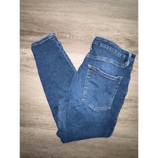 Good American Women's Skinny Medium Wash Jeans, 12/31