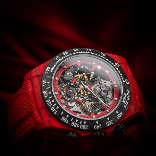 Rolex Daytona Skeleton Concept Carmine Red 40mm Complete Set