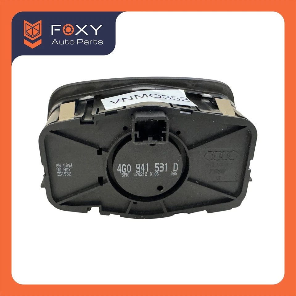 Interruptor de luz antiniebla de faros AUDI A6 A7 2012-2015 OEM #4G0941531D Foto 4 de 4