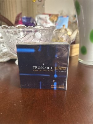 TRUSSARDI JEANS POUR FEMME(WOMEN) 2.5 OZ EDT SPRAY NEW IN SEALED BOX DISCONTINUE