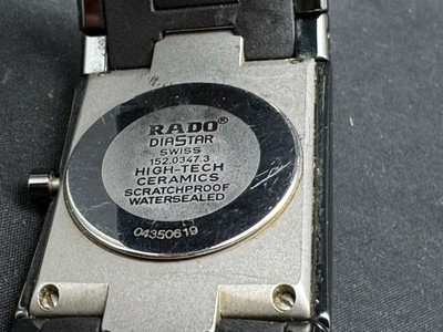 時計 VINTAGE RADO DIA STAR HIGH-TECH CERAMICS RADO Diastar Digital High-Tech Ceramic Bracelet Men's Watch